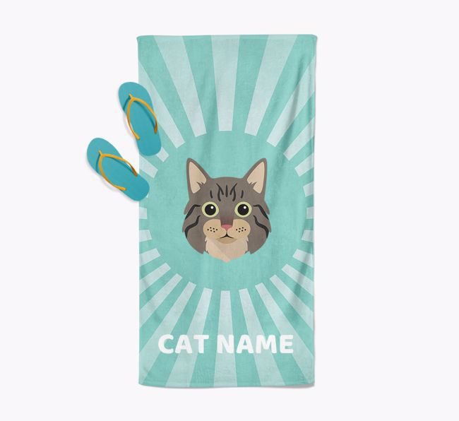 'Rays' - Personalized {breedFullName} Towel